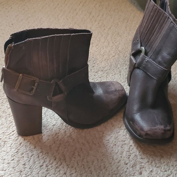 RIVER ISLAND - Distressed look boots - Picture 4 of 5